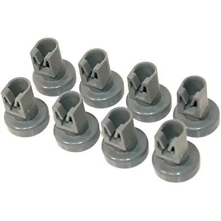 Electrolux & Zanussi Dishwasher Upper Basket Wheels – Genuine Pack Of 8 1