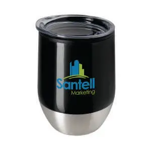 Elegant 12 Oz Wine Tumbler – Insulated Stemless Design (Style 46342) 1