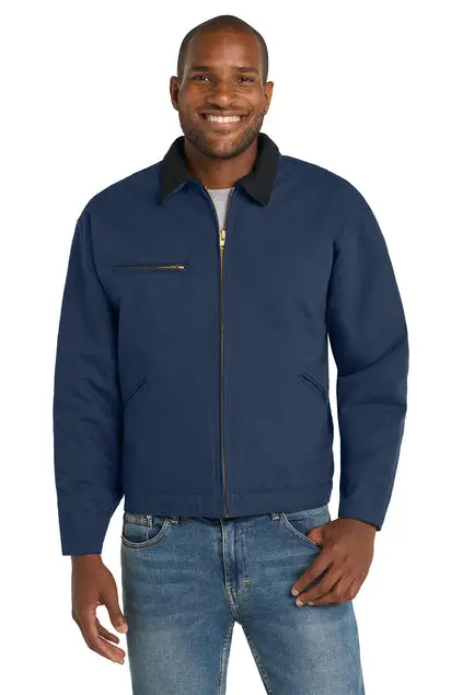 Embroidered Cornerstone Duck Cloth Work Jacket – J763 1
