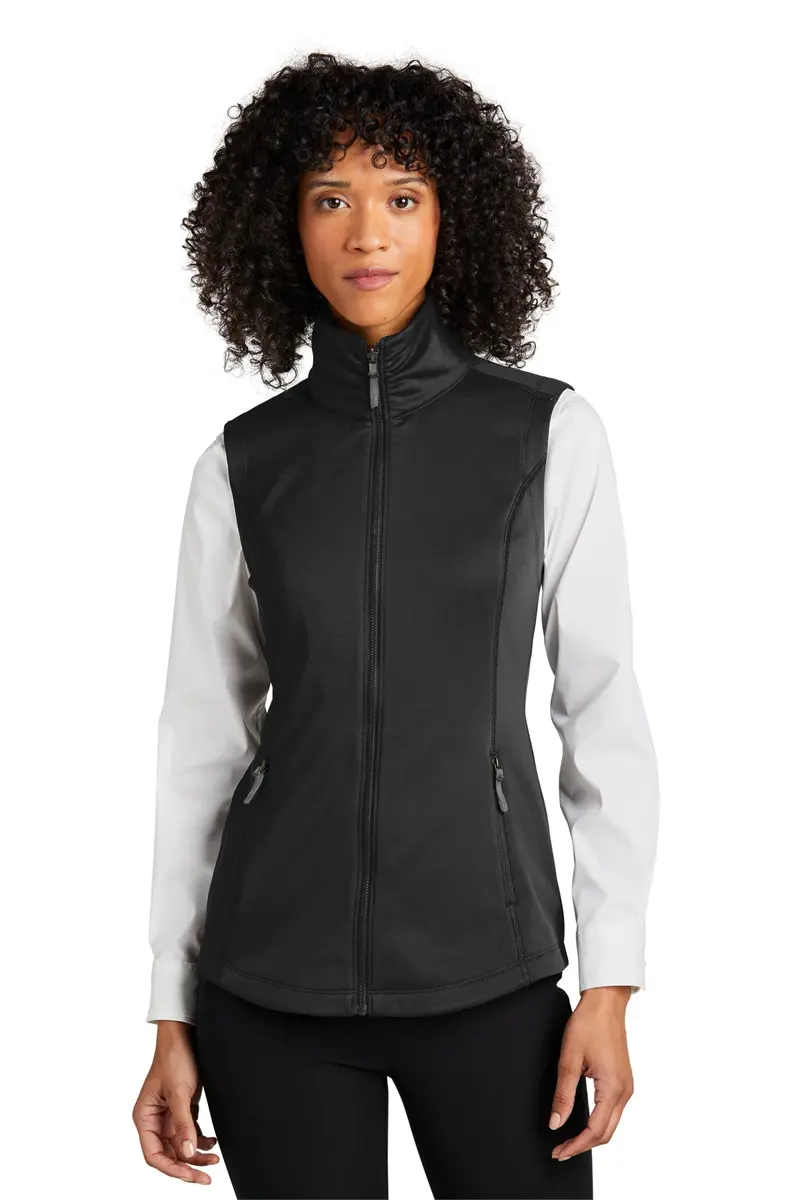 Embroidered Port Authority Ladies Collective Smooth Fleece Vest – L906 1