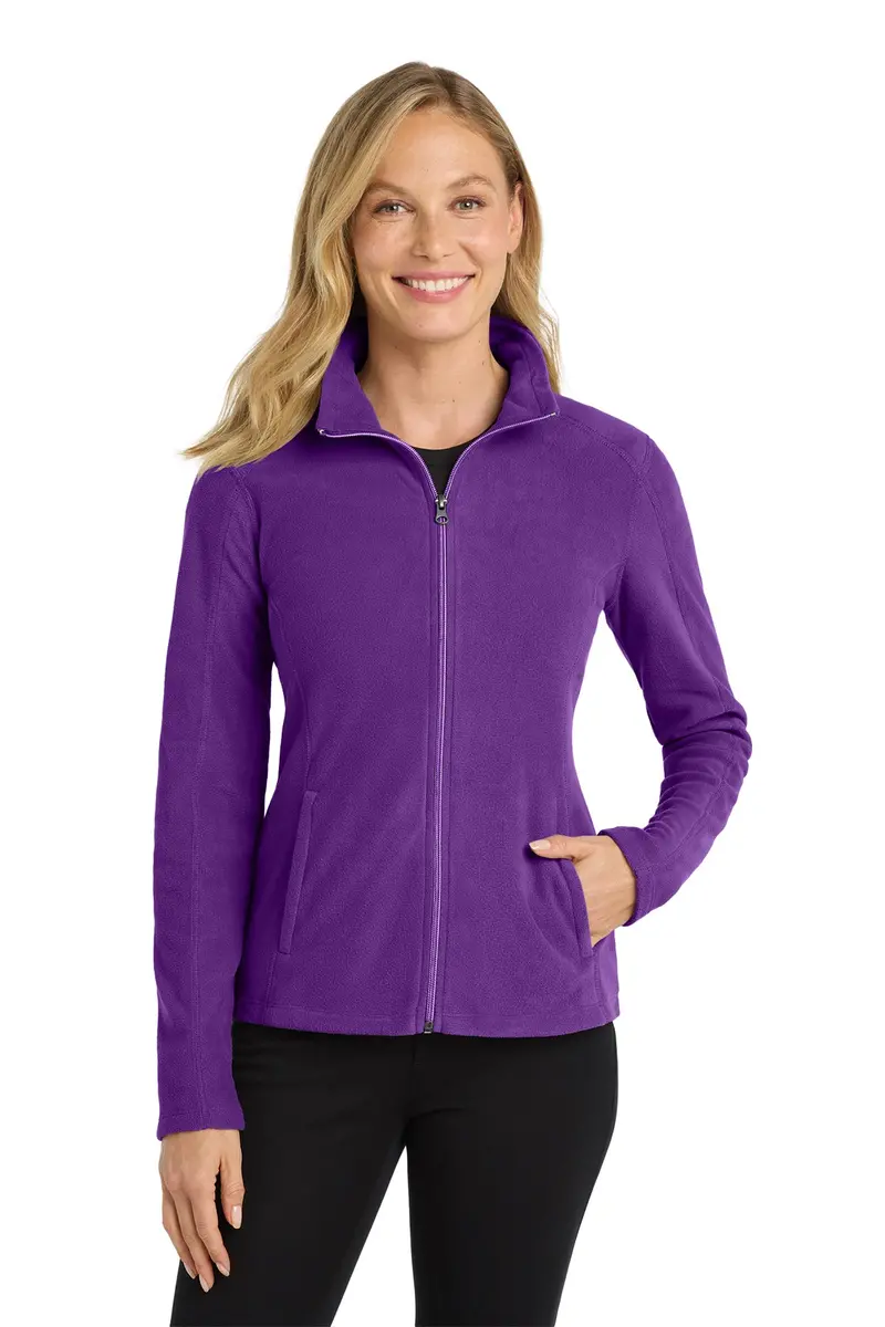 Embroidered Port Authority Ladies' Microfleece Jacket – L223 1