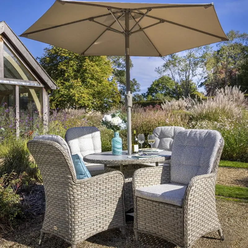 Ex-Display Eton 4-Person Outdoor Dining Set 1
