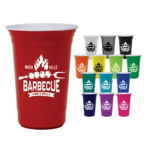 Fc16 Varsity Cup: 16 Oz Double-Wall Insulated Stadium Cup With White Interior Liner 1