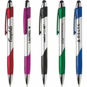 Fiji Chrome Stylus Pen – Sleek Metallic Capacitive Pen 1