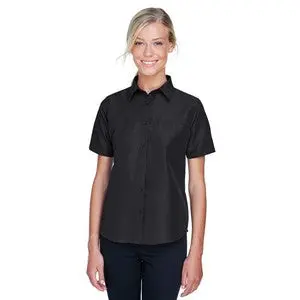 Harriton Key West Performance Short-Sleeve Staff Shirt – Ladies' Embroidered 1