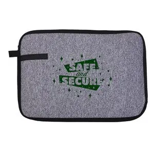 Heather Gray 15-Inch Laptop Sleeve 1