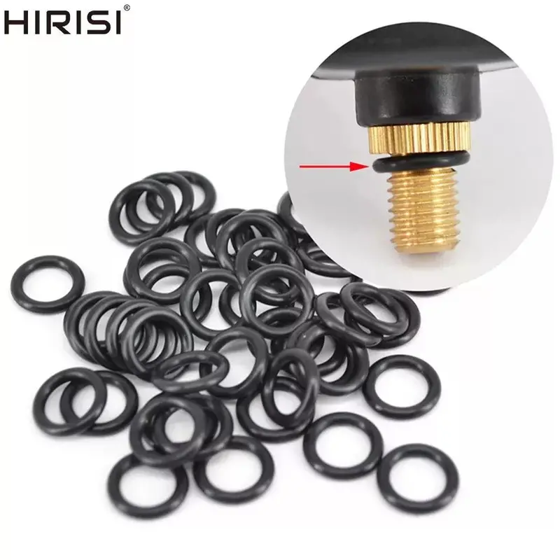 Hirisi 50-Piece Rubber O-Ring Repair Kit For Bite Alarms And Fishing Electronics 1