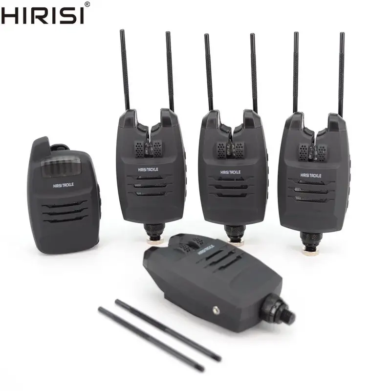 Hirisi B1228 Wireless Carp Bite Alarm System – 2024 Smart Fishing Alert Set 1