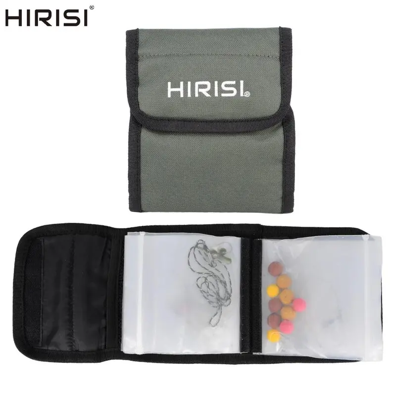 Hirisi Clear Carp Rig Storage Bag – Tangle-Free Organization For Pre-Tied Rigs 1