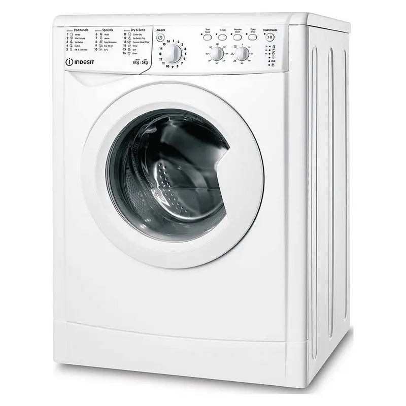 Indesit Iwdc6125 Ecotime 6Kg Washer Dryer – 5Kg Dry Capacity, 1200 Rpm 1
