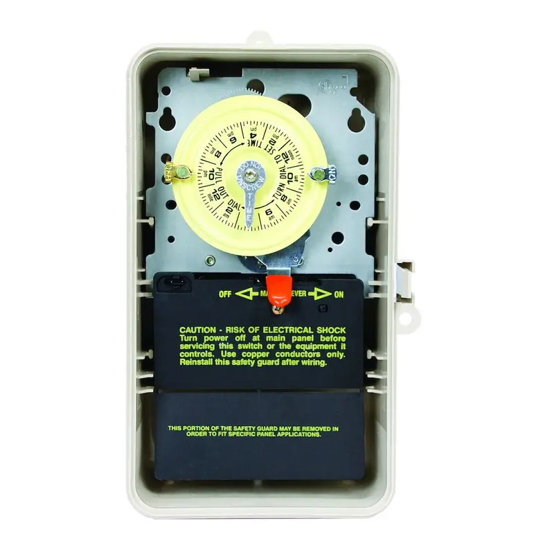 Intermatic T104P3 Timer – 24-Hour, 208–277V, Dpst, Type 3R Metal Housing 1