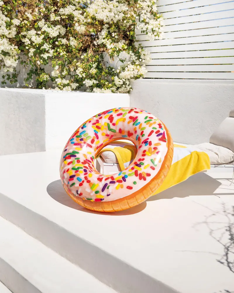 Intex Sprinkle Donut Swim Tube – 39" X 10" Fun Inflatable – Itx-90-0999 1