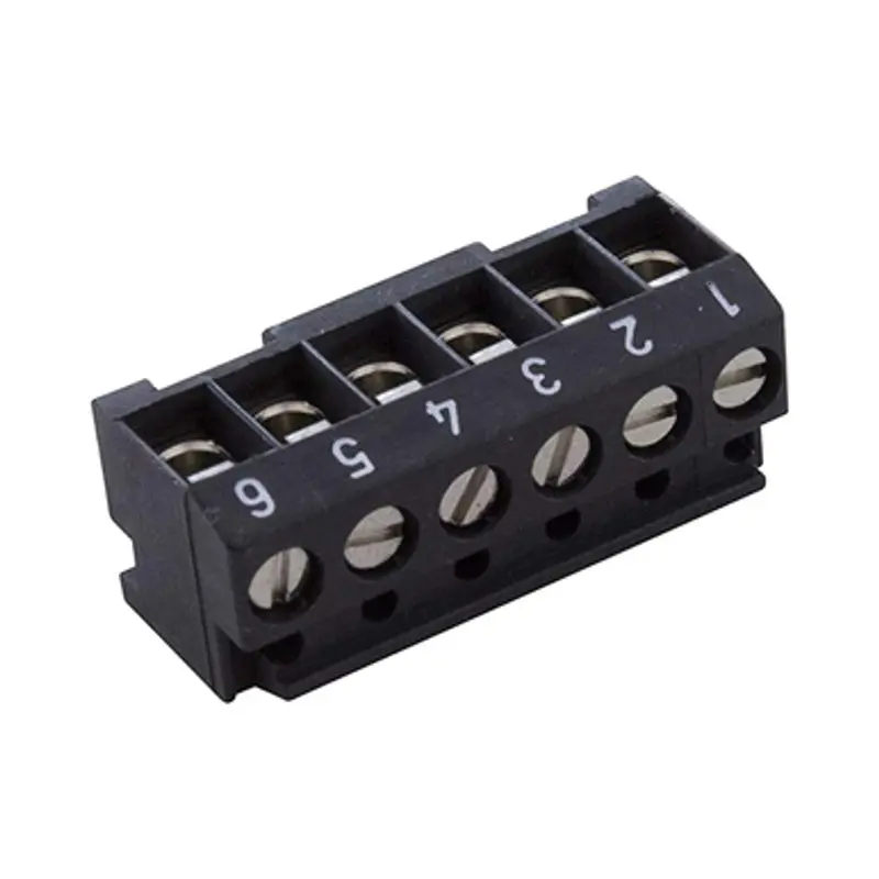 Jandy 6-Pin Brown Terminal Bar Connector For Aqualink Rs Systems 1