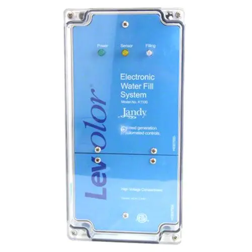 Jandy Hi-Level Electronic Water Leveler With 150-Foot Slip-Sensor, Dual-Voltage (110/220V), No Valve Included | K-2000 1