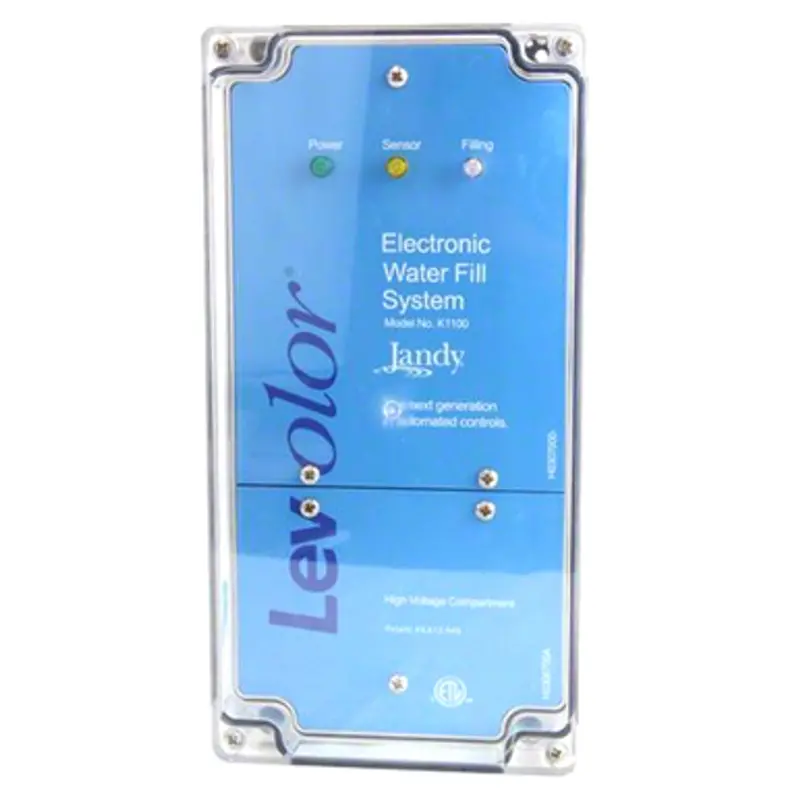 Jandy Levolor Electronic Water Leveler – 100-Foot Sensor, Dual-Voltage (110/220V), No Valve | K-1100C 1
