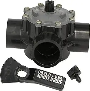 Jandy Neverlube® 3-Port Positive Seal Diverter – 1.5"–2", Internal/External Port Fit | 4945 1