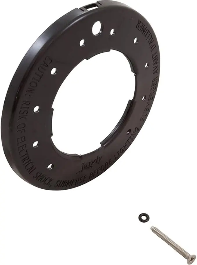 Jandy Spa Led Light Face Ring – Black Plastic Rgbw Pool Light Ring (R0791403) 1