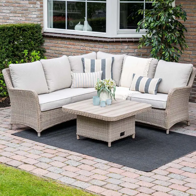 Jersey Modular Corner Lounge Set – Fully Assembled Outdoor Seating By Garden Impressions 1