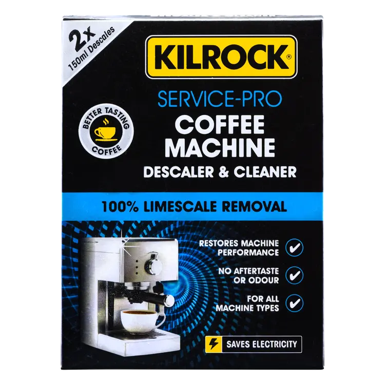 Kilrock Espresso Machine Descaler & Cleaner – Professional-Grade Formula, 2 × 150Ml Bottles 1