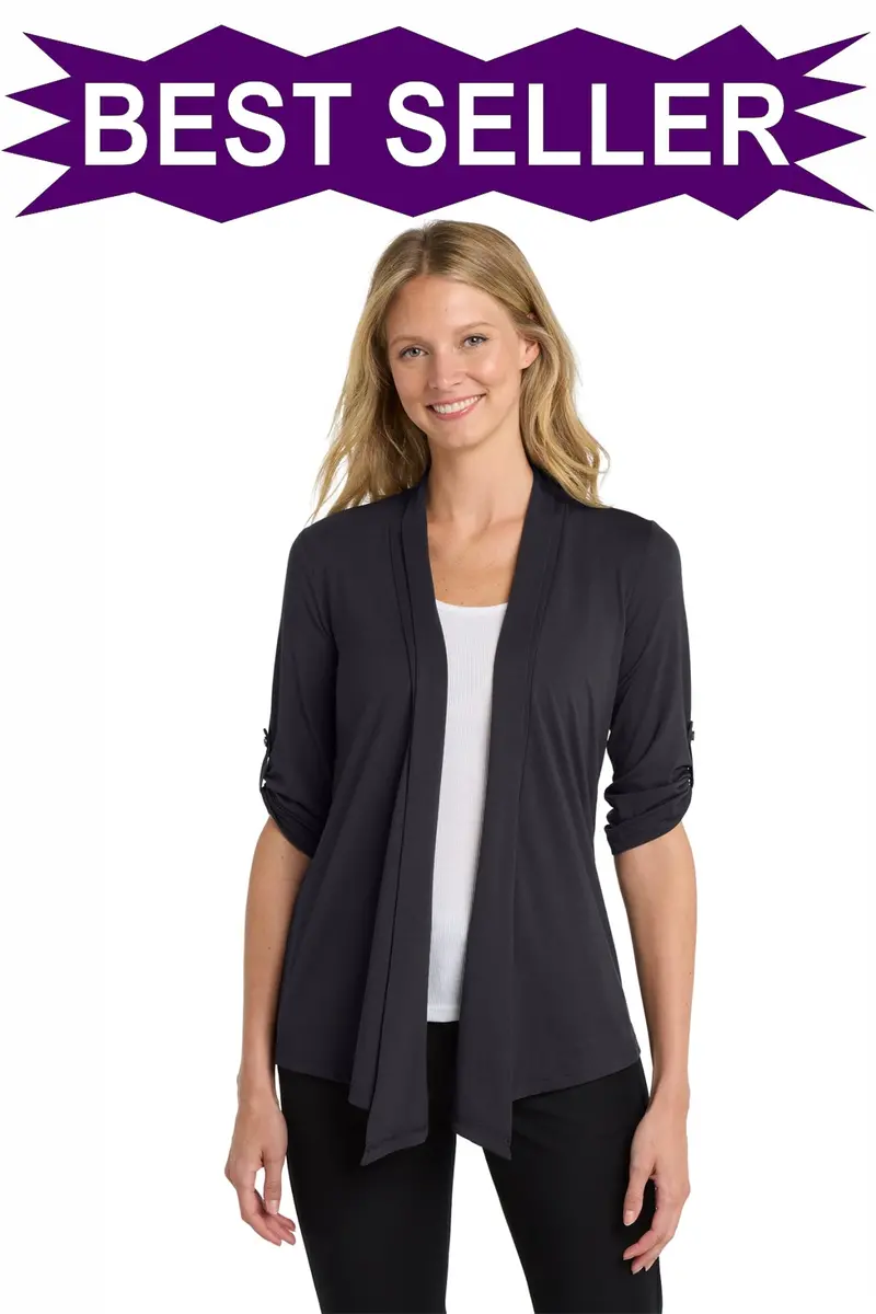 L543 – Port Authority Women’S Lightweight Shrug Sweater 1