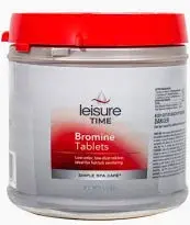 Leisure Time 1-Inch Bromine Tablets – Slow-Dissolving Spa & Pool Sanitizing Tabs | 45404 1