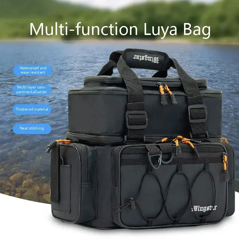 Luya Expandable Tackle Organizer Bag For Shore And Boat Fishing 1