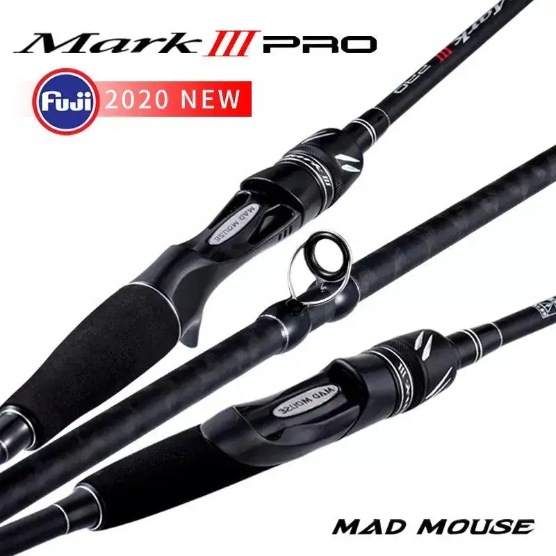 Mad Mouse Mark Fuji-Component Fishing Rod – Japanese High-Carbon Rod In Multiple Lengths 1