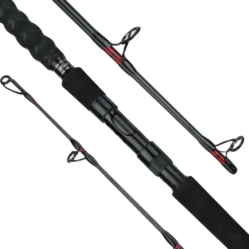 Mavllos Cliffhange Heavy-Spinning Rod – 80–250G Lures, 30–50Lb Rating, Superhard Tip, 1.8–2.4M Sea Bass & Tuna Rod For Boat Fishing 1