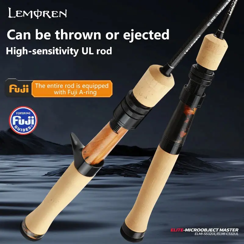 Mavllos Elite Ul Micro Spinning Rod – Fuji-Guided Ultralight Stream Rod (1–4Lb, 1–6G, 30T Carbon) 1