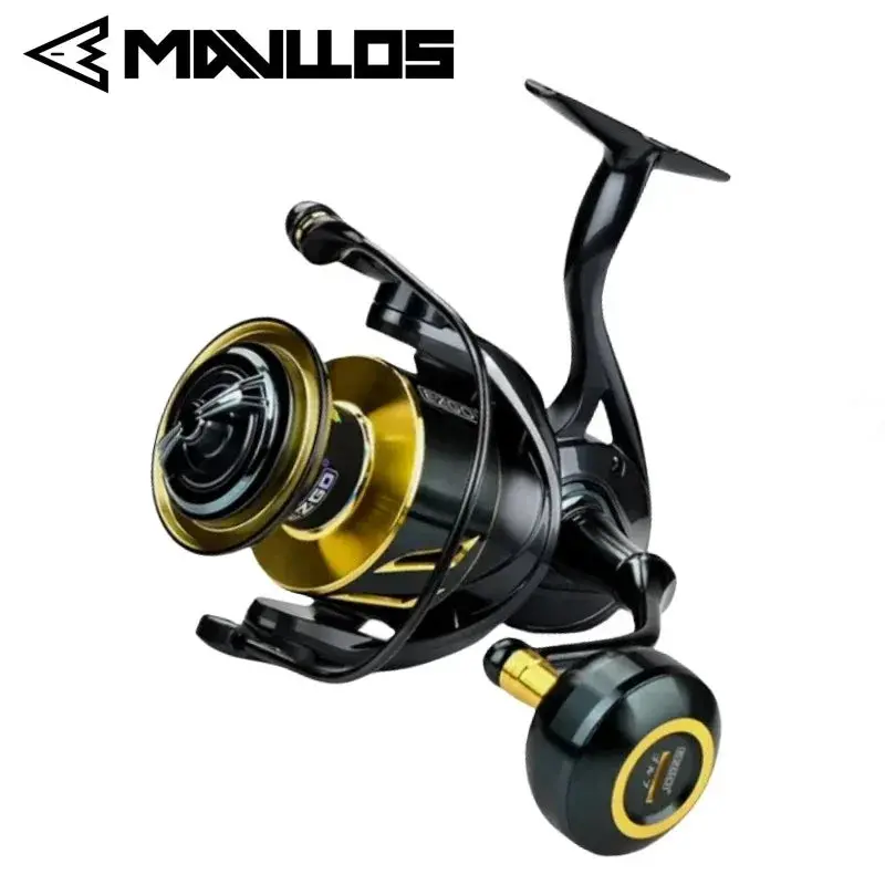 Mavllos Ezgo High-Power Jigging Reel – 27Kg Brake Force, 5.2:1 Ratio, Screw-In Handle, Optimized For Grouper, Bass & Offshore Vertical Jigging 1