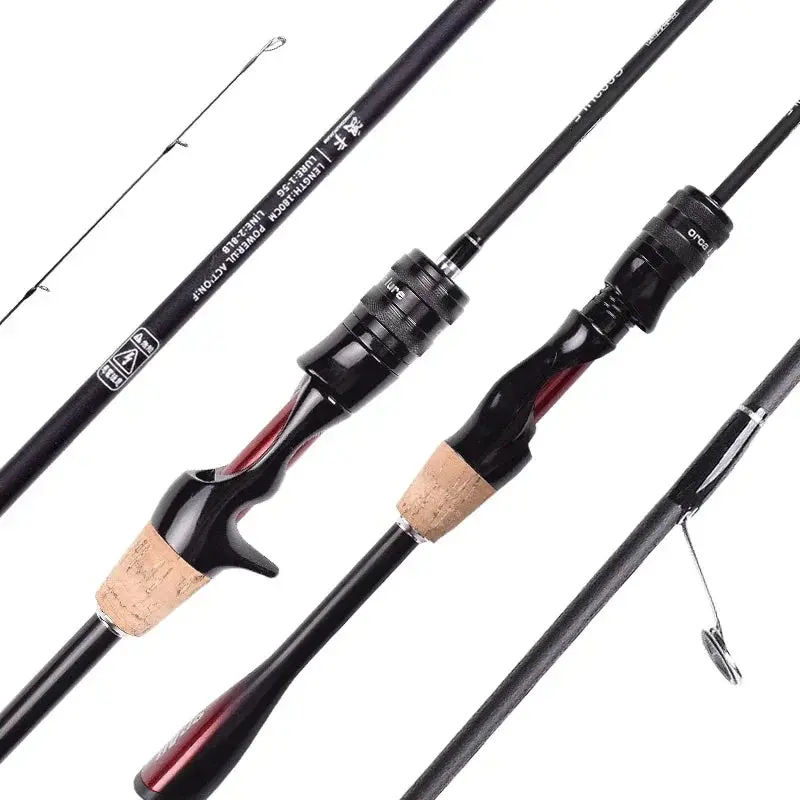 Mavllos Orka Ultra-Light Spinning Rod – 1–5G Lure, 1–8Lb Line, 2-Section Fast-Action Carbon Rod For Carp, Bass & Bfs Applications 1