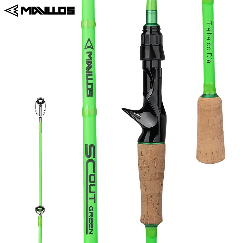 Mavllos Scout Bass Spinning Rod – 1.8M Moderate-Fast Action Casting Rod (7–17Lb, 5–22G) 1