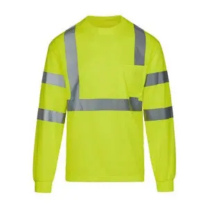 Max450 Ansi Class 3 Printed Long-Sleeve Safety T-Shirt 1