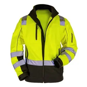 Max622 Ansi Class 3 Embroidered Softshell Safety Jacket 1