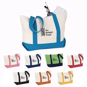 Medium Snap-Closure Reusable Tote Bag 1