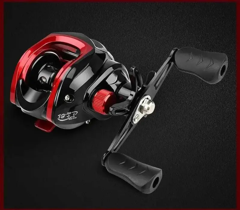 Meredith Cr Series Baitcasting Reel – 7.2:1 High-Speed Retrieve, Dual-Braking System 1