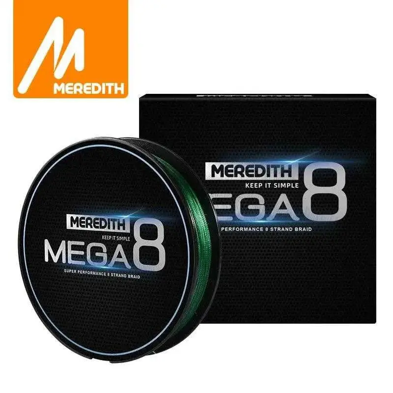 Meredith Mega 8X Fishing Line – 150M Heavy-Duty Monofilament 1