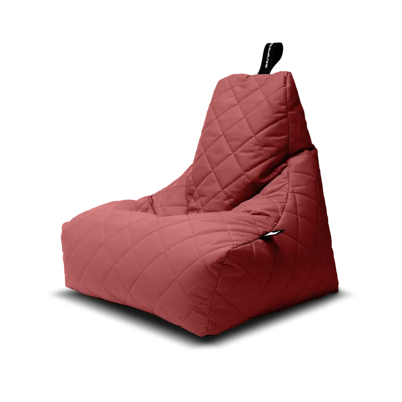 Mighty Quilted Outdoor Bean Bag – Bold Red Finish 1