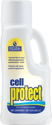 Natural Chemistry Cell Protect De-Scaler – 1-Liter Descaling Solution For Salt Chlorinators (17407Ncm) 1
