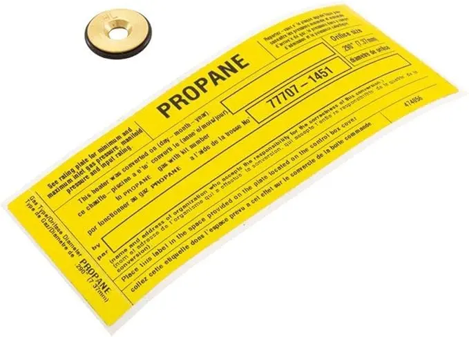 Natural Gas-To-Propane Conversion Kit For Max-E-Therm 333 | 77707-1451 1