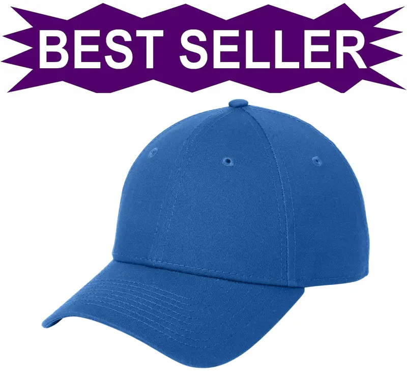 New Era Adjustable Structured Cap – Embroidered Premium Headwear 1