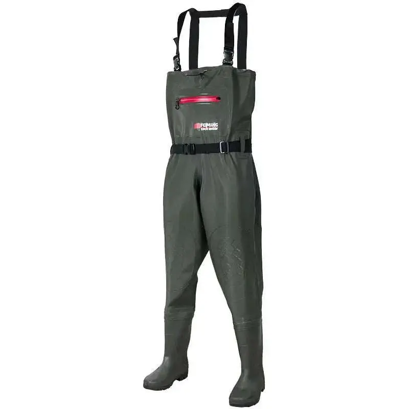 Nfh Chest Waders With Boots – Comfort-Focused Waterproof Fishing Apparel 1