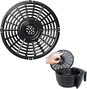 Ninja Air Fryer Replacement Round Grill Plate – 20Cm Non-Stick Round Pan For Ninja Grill & Air Fryer Models 1