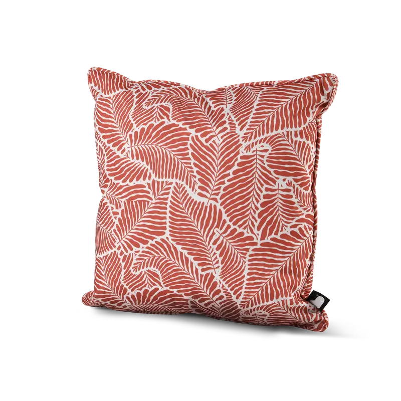 Oasis Leaf Art Collection B-Cushion – Marsala Accent 1