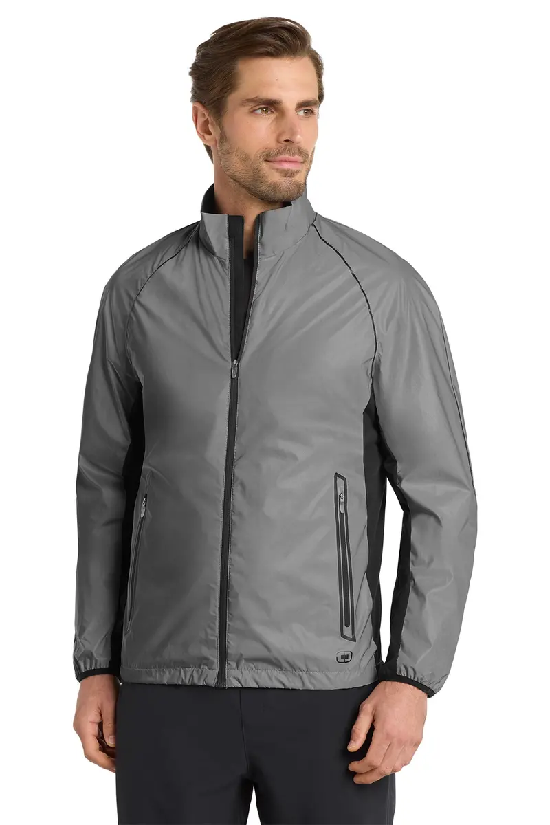 Ogio Men'S Endurance Flash Lightweight Jacket – Embroidered 1