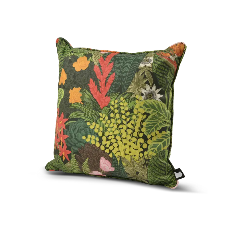 Outdoor B-Cushion Art Collection: Graphic Leaves Design 1