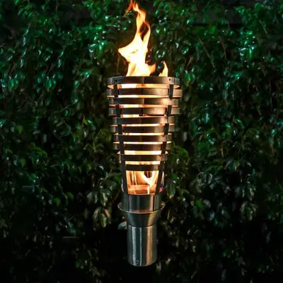 Outdoor Plus Hercules Natural Gas Top Torch & Post Complete Set 1