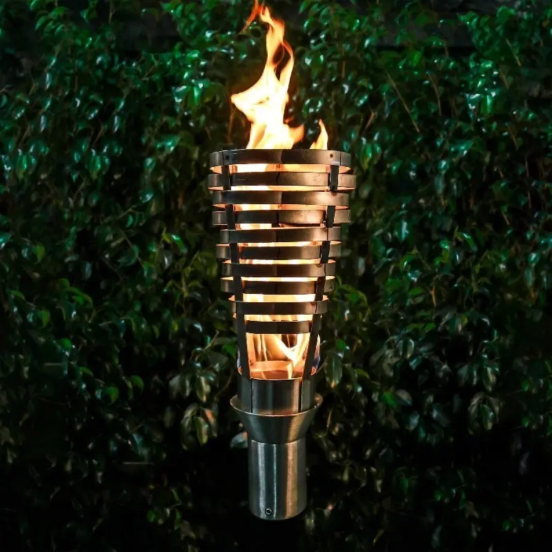 Outdoor Plus Spiral Top-Lite Torch – Gas-Ready Fixture Only 1