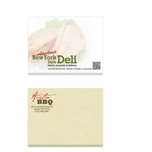 P4A3A25 Bic Adhesive Notepad – 4-Inch By 3-Inch Desk Pad 1
