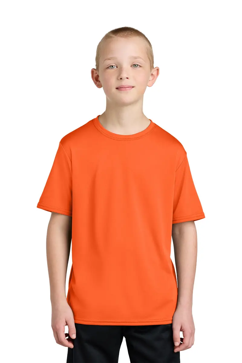 Pc380Y Camp T-Shirt: Screen-Printed Port & Company® Youth Performance Tee 1